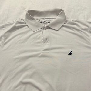 Nautica Men's Classic White Polo Shirt